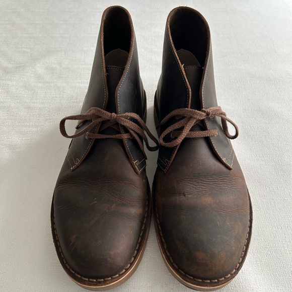 NWOT Clarks Bushacre Chukka Desert Ankle Boots - Picture 1 of 15